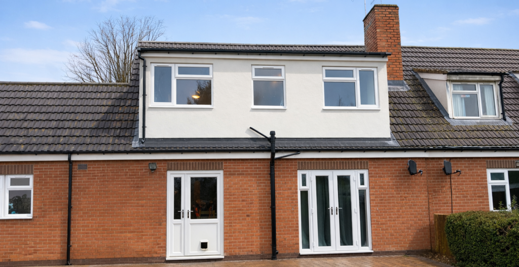 Dormer Loft Conversion in Castle Donington